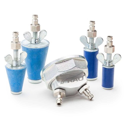 Produktbild des Prüfadaptersets 5EZ für Einrohrzähler von RAU